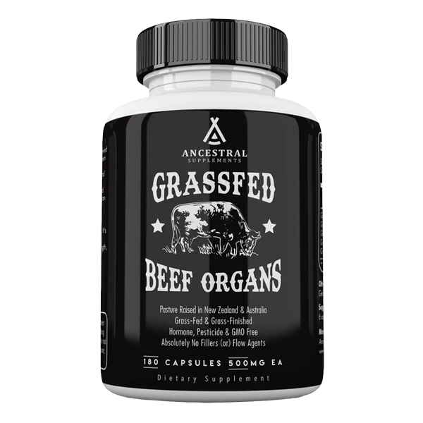 Ancestral Grassfed Beef Organs 180 C