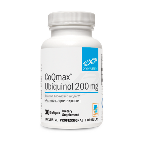 CoQmax Ubiquinol 200 mg 30 Softgels